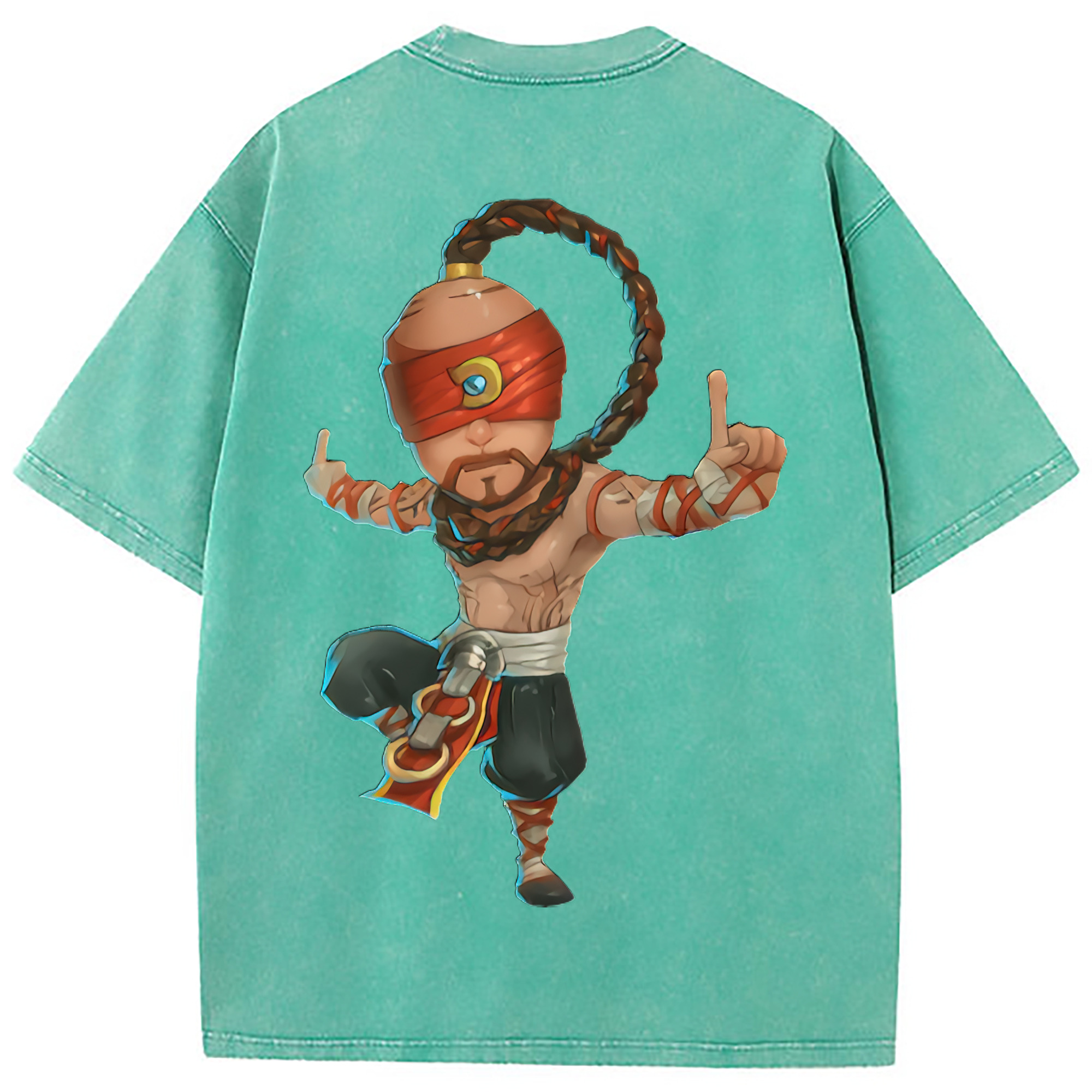（画像用） リーグ・オブ・レジェンド League of Legends LOL 綿100% ヴィンテージ風 半袖Tシャツ（背面プリント）